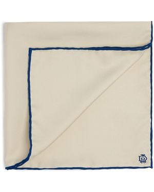 dunhill Mulberry Silk Neckerchief - Metallic