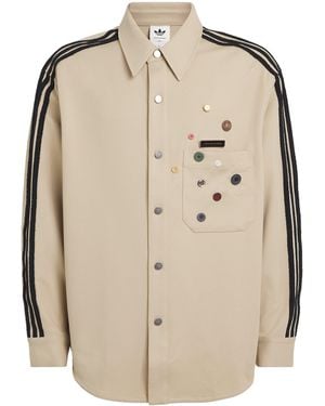 adidas Originals X Song For The Mute Buttoned Shirt - Natural