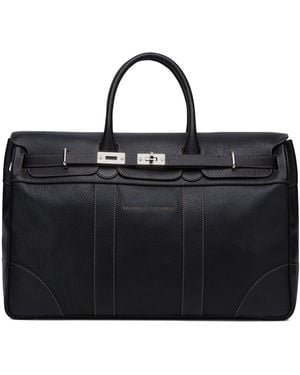 BRUNELLO CUCINELLIトラベルウィーケンダー レザーボストンバッグ Men's leather bags and backpacks | Brunello Cucinelli