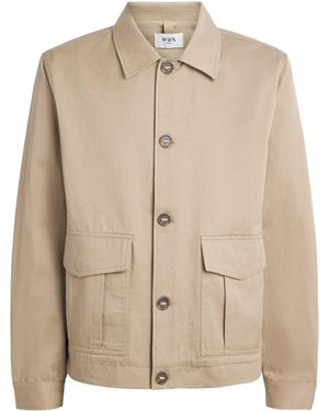 Wax London Twill Strand Jacket - Natural