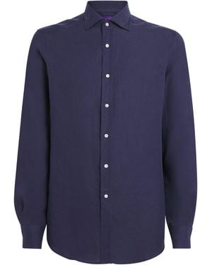 Ralph Lauren Linen Shirt - Blue