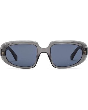 Loewe Rectangular Steps Sunglasses - Blue