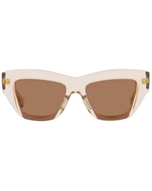 Bottega Veneta Acetate 06J000398 Sunglasses - Brown