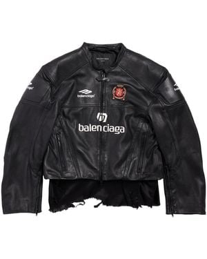Balenciaga Racer Jacket - Black