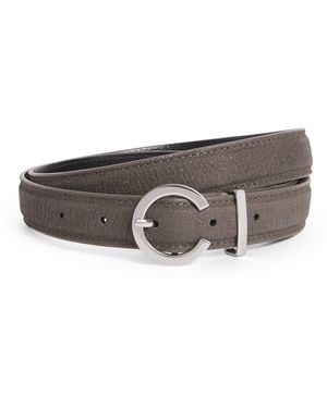 MAX&Co. Nappa Leather Belt - Grey