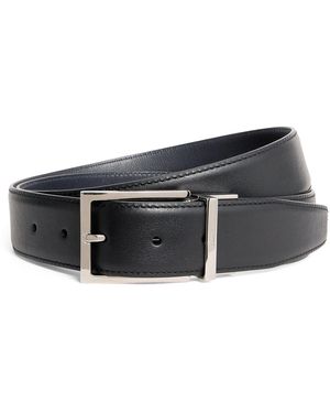 Brioni Leather Belt - Black
