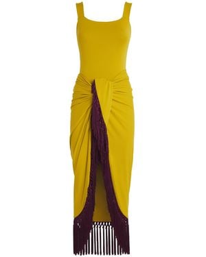 Taller Marmo Lido Swimsuit And Pareo Set - Yellow