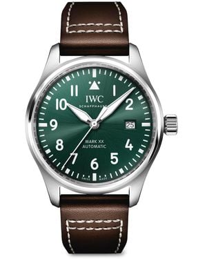 IWC Schaffhausen Stainless Steel Pilot's Watch Mark Xx - Green