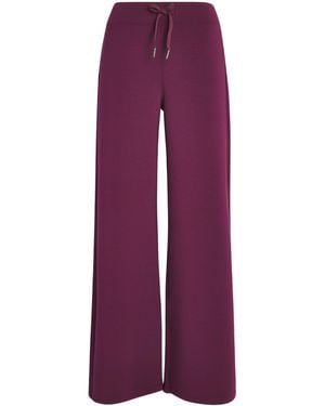 Spanx Airessentials Wide-Leg Sweatpants - Purple