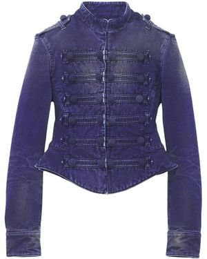 McQueen Uniform Denim Jacket - Blue
