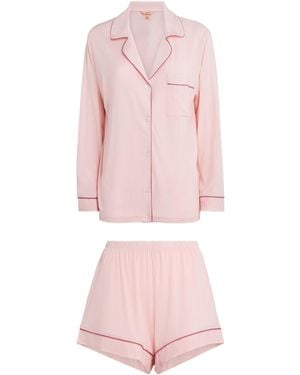 Eberjey Gisele Short Pyjama Set - Pink