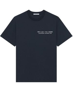 Givenchy Cotton Logo T-Shirt - Blue