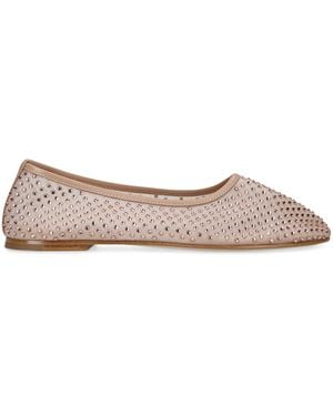 Dear Frances Embellished Balla Ballet Flats - Brown