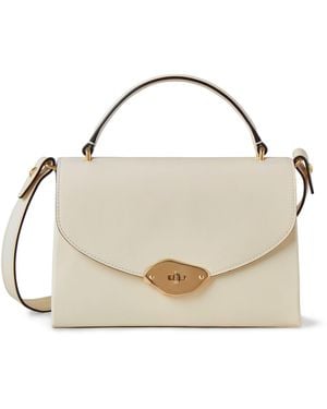 Mulberry Leather Lana Top-Handle Bag - Metallic