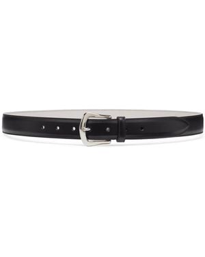 Brunello Cucinelli Leather Belt - Black