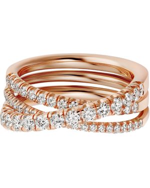 Cartier And Diamond Étincelle De Wedding Band - Brown