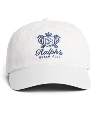 Polo Ralph Lauren Ralph's Beach Club Baseball Cap - White