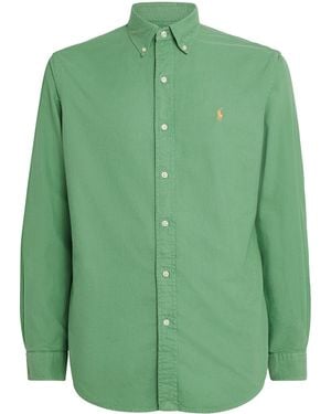 Polo Ralph Lauren Custom Fit Oxford Shirt - Green