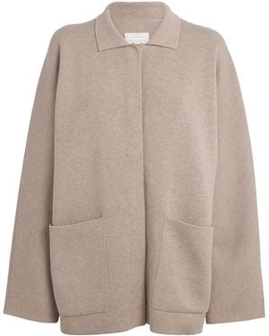 Lauren Manoogian Pima Cotton Cardigan - Brown