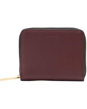 AllSaints Leather Lena Hex Wallet - Purple