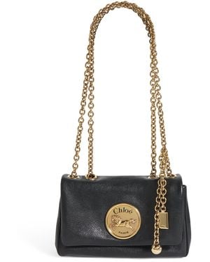 Chloé Small Leather Heritage Shoulder Bag - White