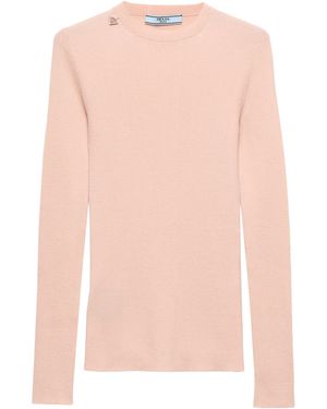 Prada Wool Jumper - Pink