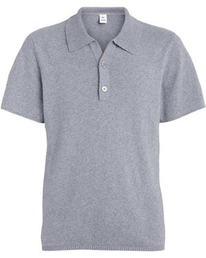 Won Hundred Knitted Jonas Polo Shirt - Grey