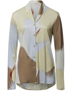 Hanro Long-Sleeve Olivia Shirt - Multicolour