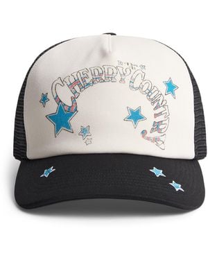 CHERRY LA Cherry Country Trucker Cap - Grey