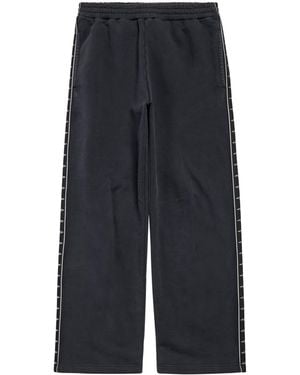 Balenciaga Oversized Logo Joggers - Blue
