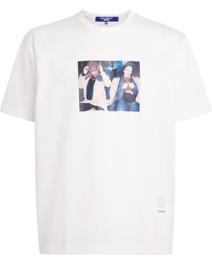 Junya Watanabe Cotton Graphic T-Shirt - White