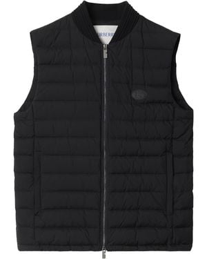 Burberry Nylon Puffer Jacket - Black