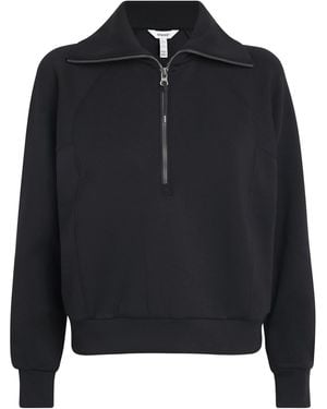 Spanx Airessentials Half-Zip Sweater - Black