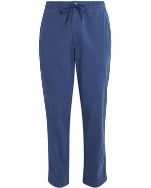 Polo Ralph Lauren Stretch-Cotton Twill Prepster Trousers - Blue