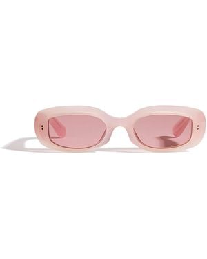 JOSEPH Oval Bahia Sunglasses - Pink