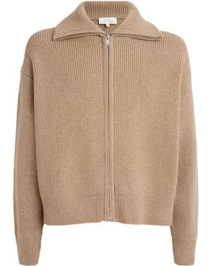 Studio Nicholson Merino Sandos Zip-Up Cardigan - Natural