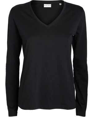 FALKE Long-Sleeved T-Shirt - Black