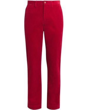 Polo Ralph Lauren Corduroy Bedford Straight Pants - Red