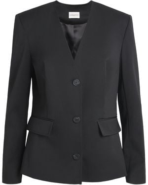 Claudie Pierlot Collarless Blazer - Black