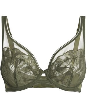 Maison Lejaby Tulle Sin Underwired Bra - Green