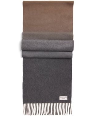 Johnstons of Elgin Cashmere Ombré Scarf - Gray