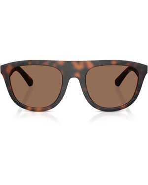 Burberry Acetate Square Sunglasses - Brown