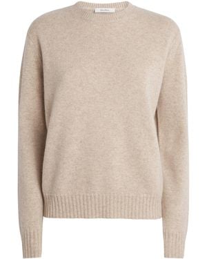 Max Mara Cashmere Knit Jumper - Natural