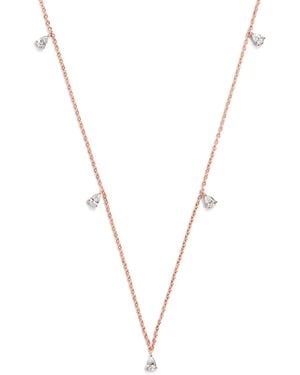 Harrods And Diamond Necklace - Metallic