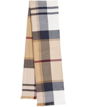 Barbour Tartan Blair Scarf - White