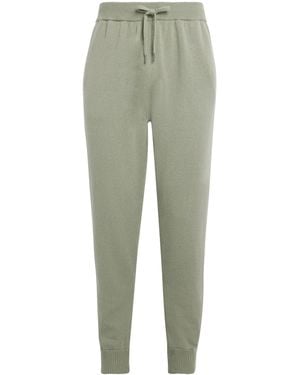 Derek Rose Cashmere Finley Sweatpants - Green