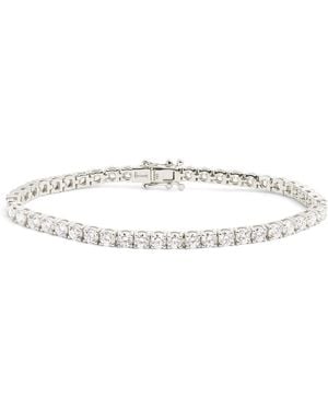 Harrods And Diamond Tennis Bracelet - White