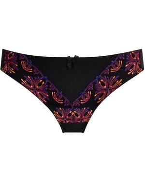 Chantelle Champs Elysees Brazilian Briefs - Purple