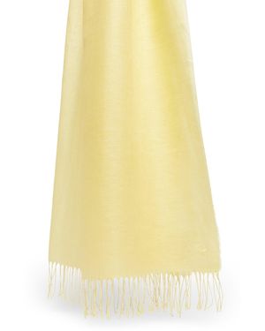 Weekend by Maxmara Linen Fringe-Trim Scarf - Yellow
