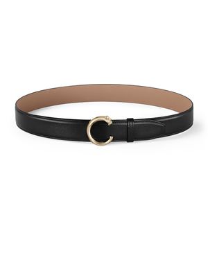 Cartier Leather Panthère De Belt - Brown